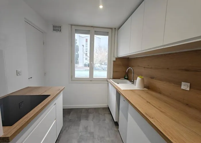 Apartman Cozy T3 & Parking - Moulin A Vent *